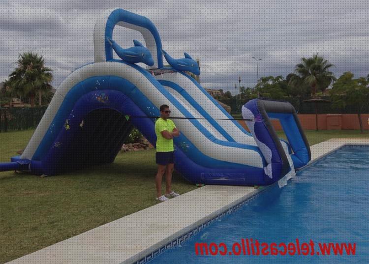Las mejores marcas de toboganes toboganes hinchableen piscina