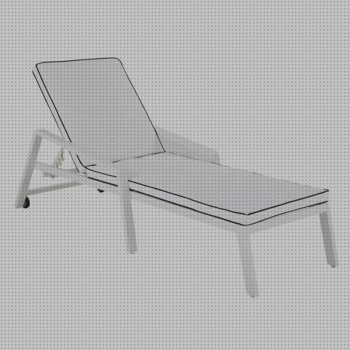 Las mejores tumbona de plastico piscina con colchoncito
