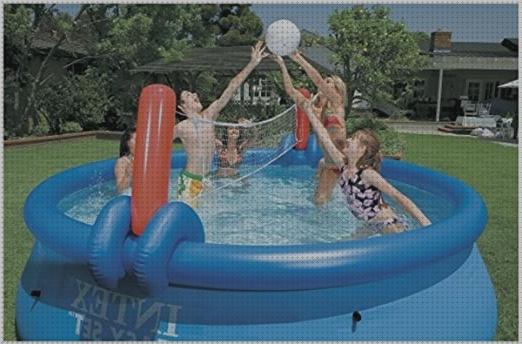 Review de voleibol piscina hinchable