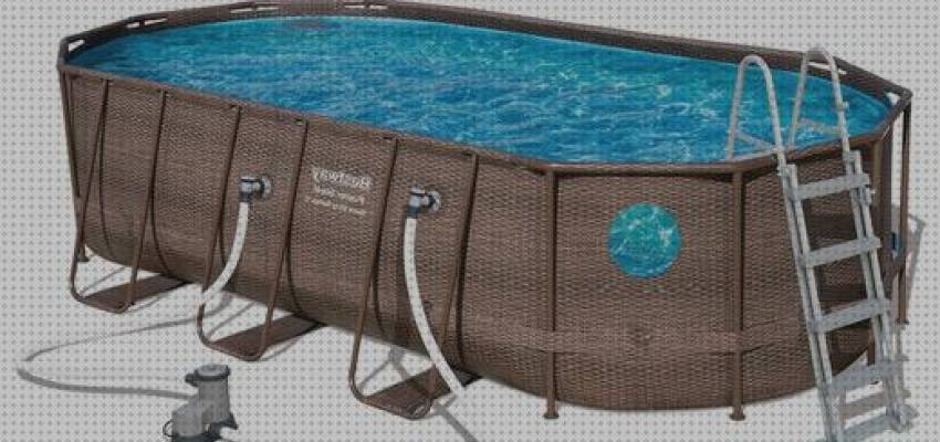 piscina bestway rattan rectangular